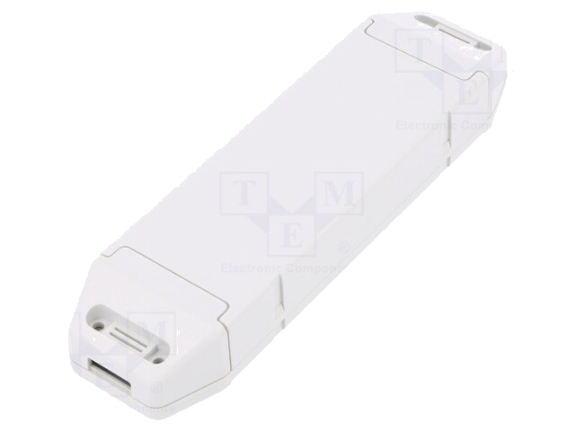 Behuizing: voor voedingseenheid; X: 44mm; Y: 163mm; Z: 24mm; ABS Behuizing: voor voedingseenheid; X: 44mm; Y: 163mm; Z: 24mm; ABS